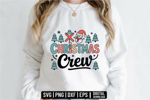 Christmas Crew SVG: A Designer's Take on Family Holiday Embroidery