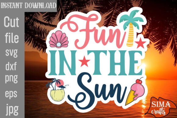 Fun in the Sun SVG Cut File: A Designer's Review