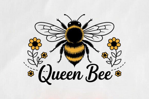 Queen Bee SVG Review: A Designer's Take on Bumblebee Clipart
