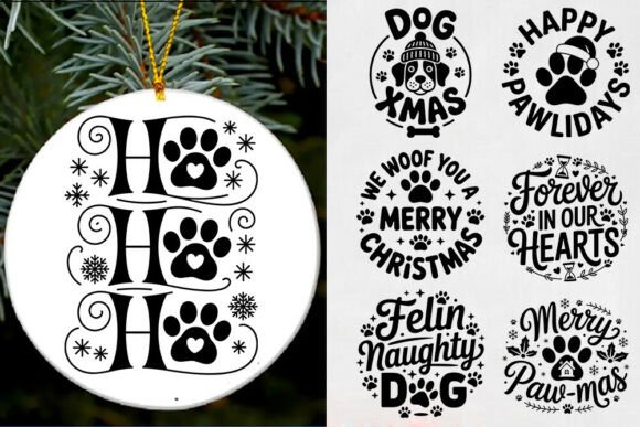 Review: Christmas Dog Ornaments SVG Bundle for Embroidery