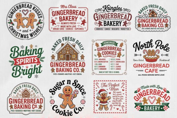 Review: Christmas Gingerbread SVG Bundle for Holiday Stitching