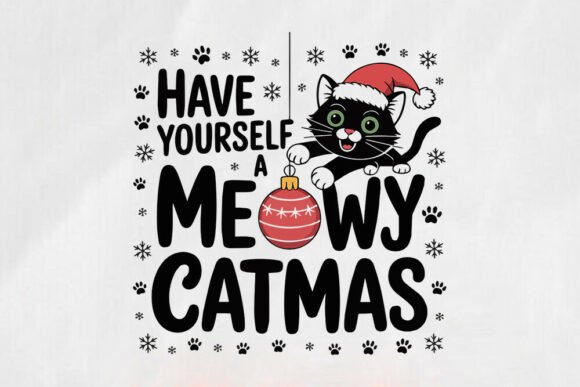 Review: Cute Christmas Cat SVG for Holiday Embroidery