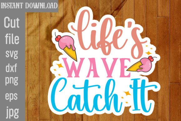 Review: Life s Wave Catch It SVG Cut File for Embroidery