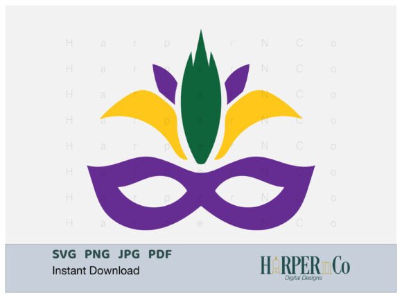 Review: Mardi Gras Feather Mask SVG for Embroidery Projects