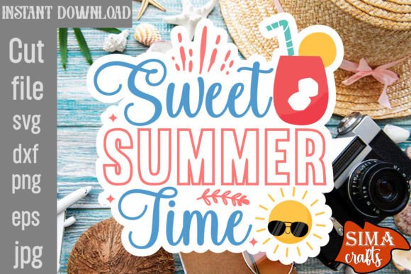 Reviewing Sweet Summer Time SVG Cut File for Embroidery