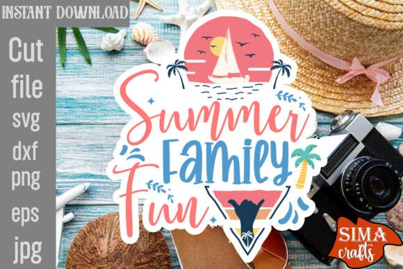 Summer Family Fun SVG: A Designer's Take