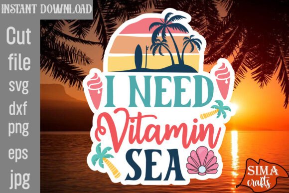 Vitamin Sea SVG: A Designer's Review for Summer Embroidery